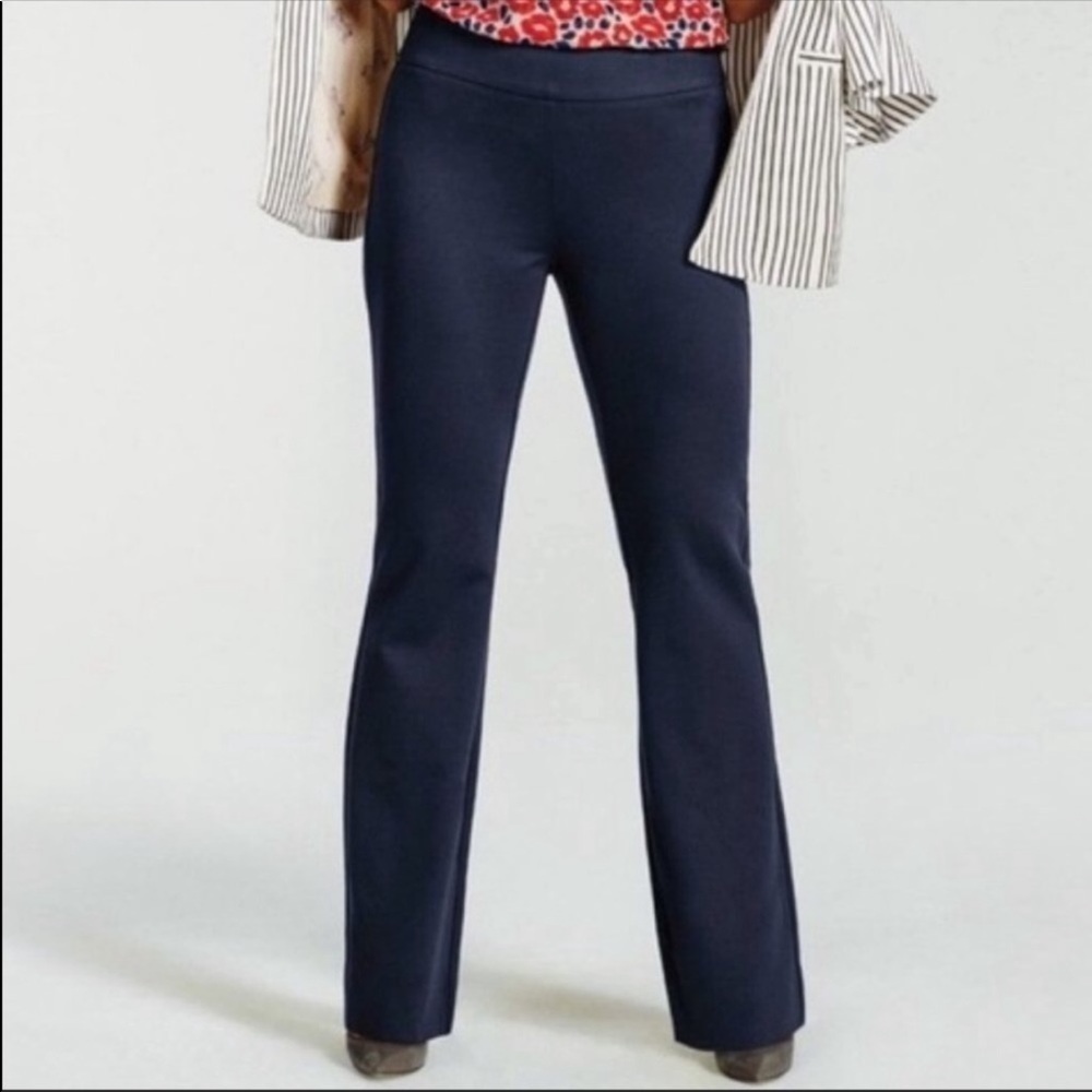 CAbi Navy Boot Cut Pants